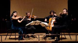 Corina Belcea, Axel Schacher, Antoine Lederlin, Krzysztof Chorzelski.