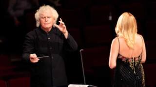 Sir Simon Rattle und Magdalena Kožená