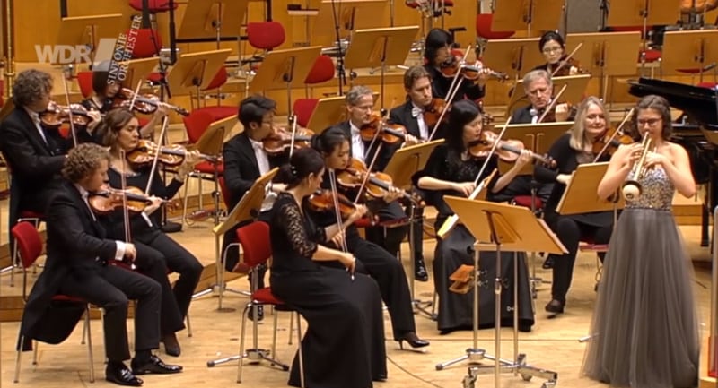 Selina Ott beim WDR-Sinfonieorchester