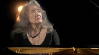 Die Pianistin Martha Argerich