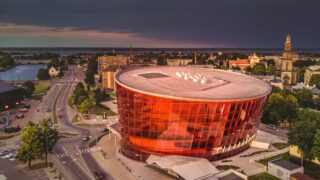 Great Amber-Konzerthalle in Liepaja Lettland