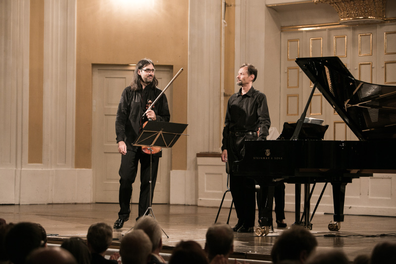 Leonidas Kavakos (Violine) und Enrico Pace (Klavier)