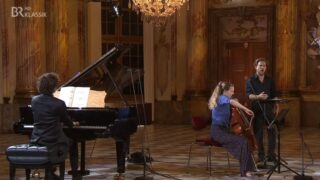 Martin Helmchen (Klavier), Marie-Elisabeth Hecker (Violoncello) und Julian Prégardien (Tenor)