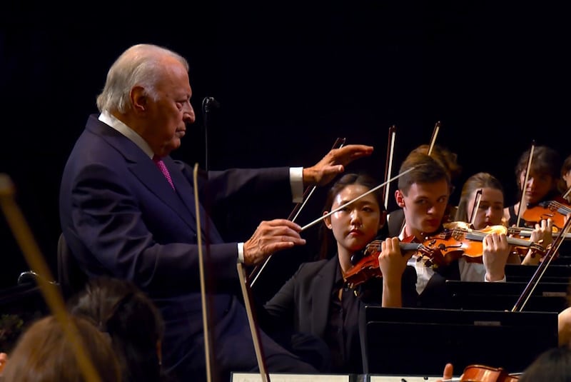 Zubin Mehta dirigiert das Verbier Festival Orchester